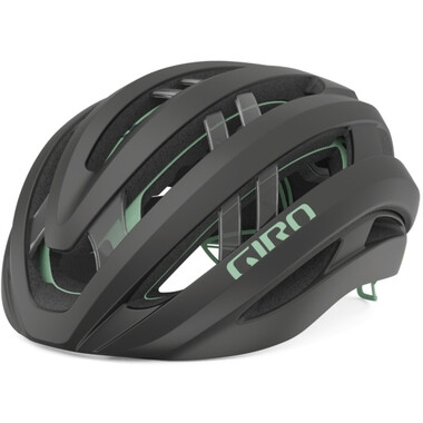 GIRO ARIES Spherical Road Helmet Black/Mat Green 2023 0